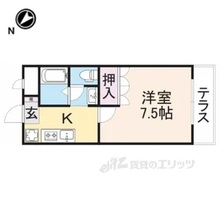 エクシード3【2階】の間取り