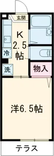 リヴェール【1階】の間取り
