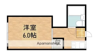メゾン元魚【1階】の間取り