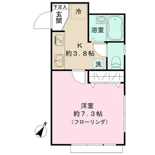 メイプル北沢【2階】の間取り