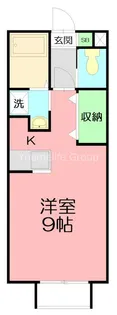 アヴェニールTOKAI【1階】の間取り