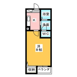 Principle金山東A棟【2階】の間取り
