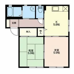Zephyr II?【1階】の間取り