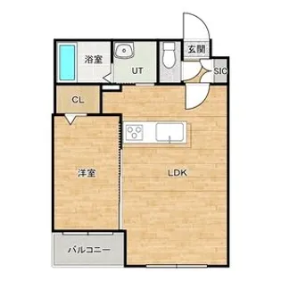 ダミエ【2階】の間取り