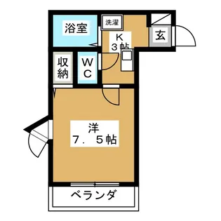 プレジオ馬込【2階】の間取り