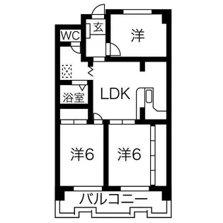 ルミエール I【1階】の間取り