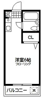 第11安藤マンション【1階】の間取り