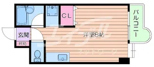 ルーラル北野【1階】の間取り