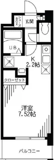 PRIM ROSE・M壱番館【2階】の間取り