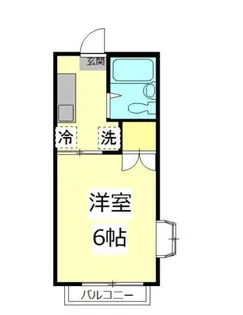 ファミーユISEHARA B棟【2階】の間取り
