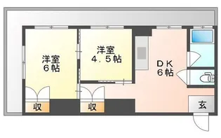 第一大興ビル【5階】の間取り