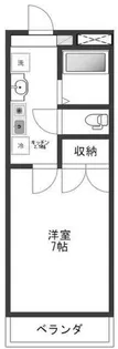 ハイムサニーエステート【2階】の間取り