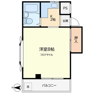 松本ビル【2階】の間取り