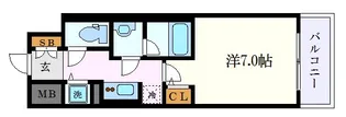 セイワパレス丸の内駅前【4階】の間取り