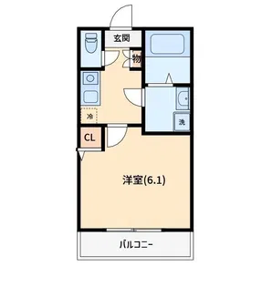 DEINZE南与野【2階】の間取り