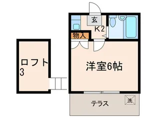 メゾンニデコ【1階】の間取り
