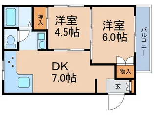 シャトレブランの間取り
