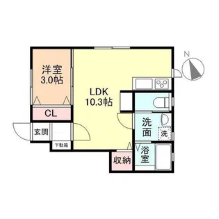 SPHERE【1階】の間取り
