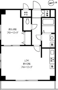 セントエルモ阿佐ヶ谷北【4階】の間取り