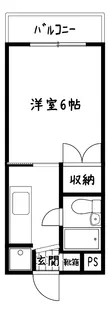 コトヴェール山津【4階】の間取り