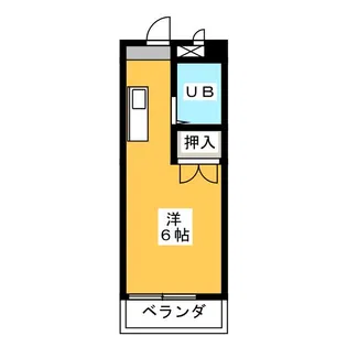 サンシティー西郊【4階】の間取り