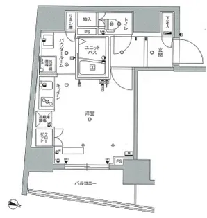 スカイコートパレス後楽園【2階】の間取り