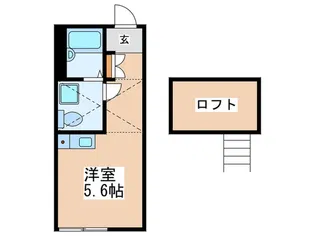プランドール【2階】の間取り