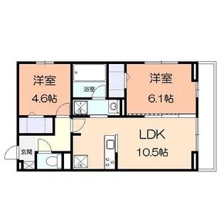 グラン シャリオ-1【1階】の間取り