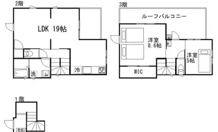 アンシャンテ【2階】の間取り