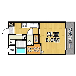ベルエポック2nd【3階】の間取り