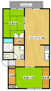 ルミエール10【2階】の間取り