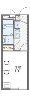 サニーコート【1階】の間取り