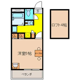 沖縄県那覇市壺屋1【アパート】の間取り