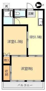 泉荘【2階】の間取り