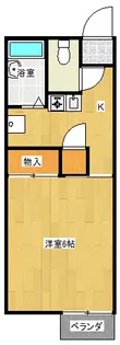 リュウガオカチュウオウ【2階】の間取り