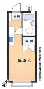 サニーハイツ【2階】の間取り
