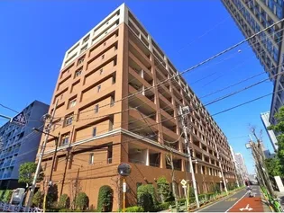 レジデンスシャルマン月島【10階】の外観