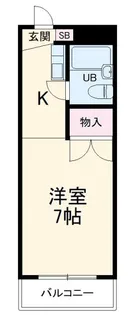 水戸パークシティー【4階】の間取り