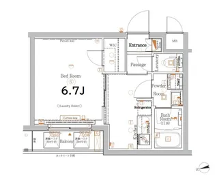 GRAN PASEO高井戸【1階】の間取り