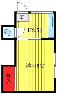 大和田ビル【3階】の間取り
