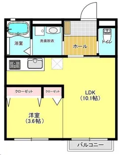 コンフォート蔵まち【1階】の間取り