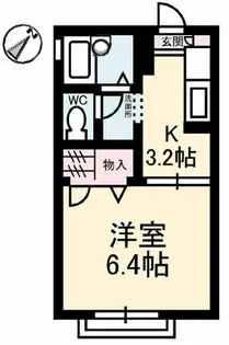 メゾン亜里奈II【2階】の間取り