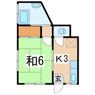 幸和レジデンス【1階】の間取り