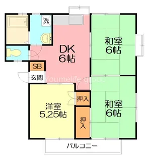 神奈川県秦野市堀川【アパート】の間取り