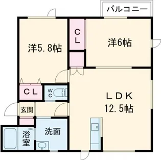 パークステージ澄川町II【3階】の間取り