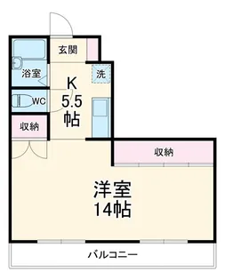 マイライフ上西【3階】の間取り