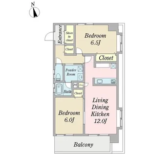 ラフィナート【3階】の間取り