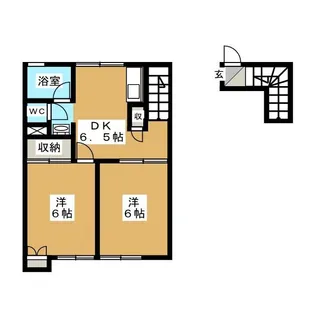 Courtluce【2階】の間取り