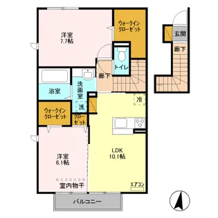 メゾン サクラ【2階】の間取り