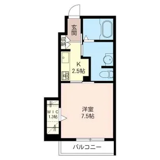 オルテンシア【1階】の間取り